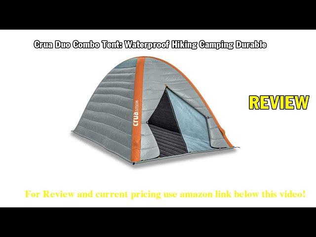 Review Crua Duo Combo Tent: Waterproof Hiking Camping Durable, Breathable Insulated Expedition Setu