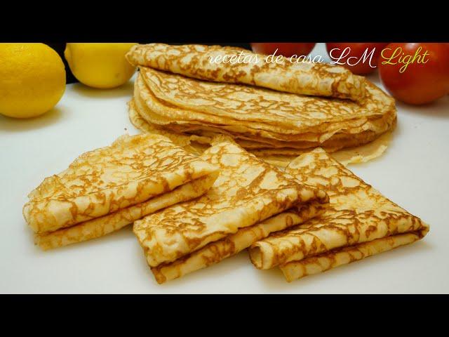 CREPES SIN HARINA CON SOLO 2 INGREDIENTES KETO DIET