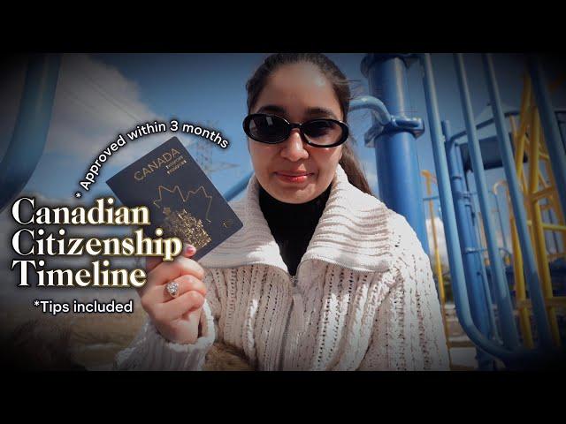 Canadian Citizenship Timeline Explained | Citizenship Approved in 3 Months | Tips Included 