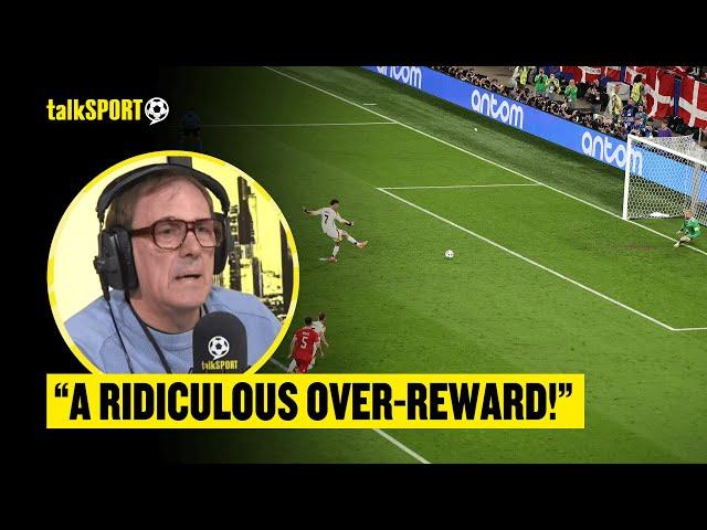 Tony Cascarino SLAMS VAR's Handball Call Awarding Germany A Penalty Against Denmark! 