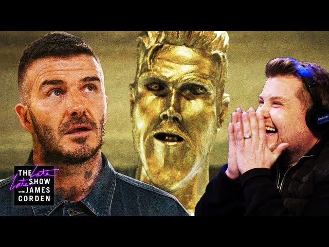 The David Beckham Statue Prank