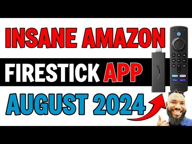 INSANE AMAZON FIRESTICK APP YOU SHOULD HAVE! AUGUST 2024