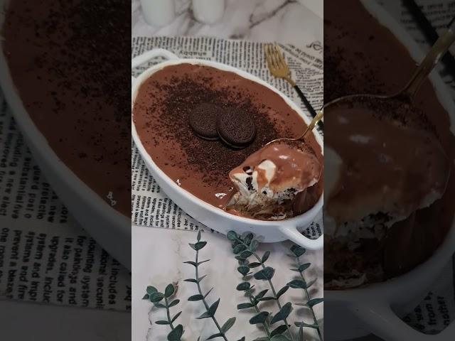 حلا بارد ولذيذ بالأوريو