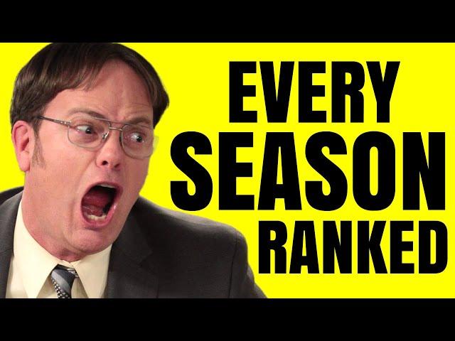 Every Season of The Office Ranked Worst to Best