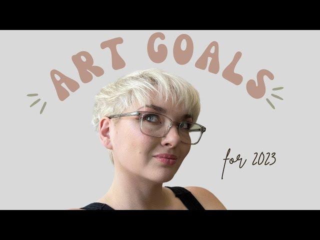 What are my 2023 Painting Goals? | Career Planning for Professional Artists