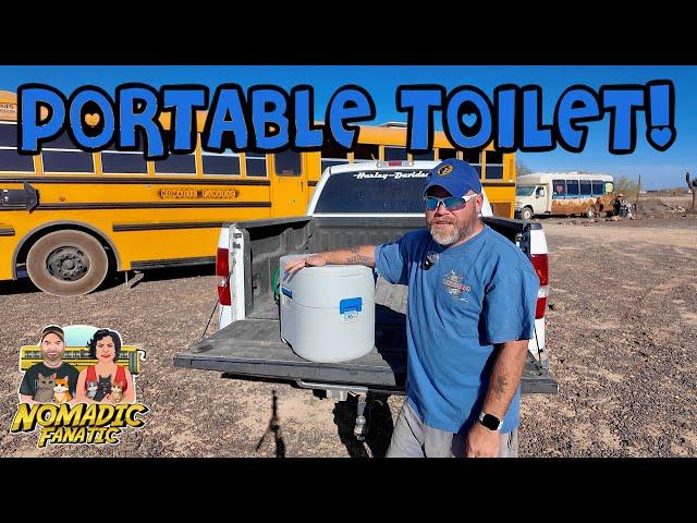 Water Saving Portable Toilet! Easy to Use ~ Joolca GottaGo