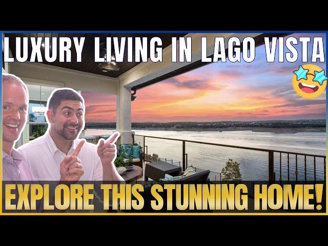 Luxury Home Tour in Lago Vista | Breathtaking Lake Travis Views | 4,132 SqFt | 4 Beds | 4 Baths