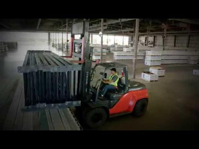 8-Series Large Capacity Pneumatic Tire Forklift