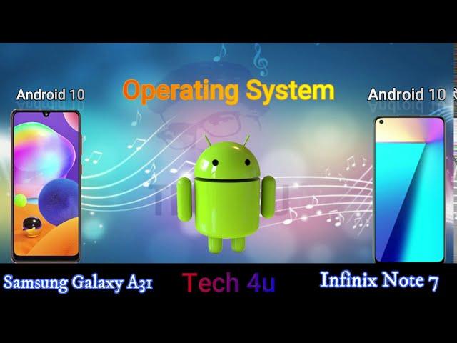 Inifinix Note 7 vs Samsung Galaxy A31 || Comparison by Tech 4u