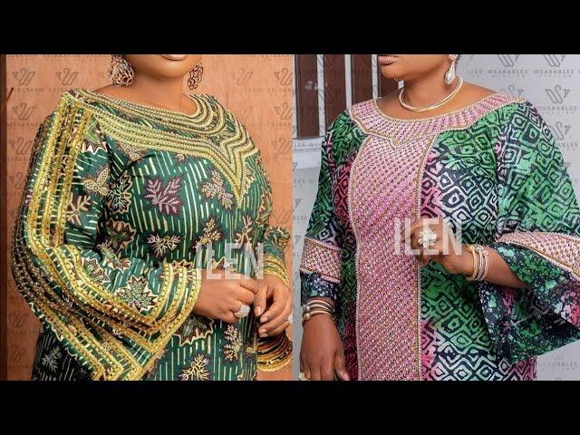 New Collections of Stylish Pagne African Dress Styles |Beautiful Ankara Wax Print Dress For Ladies