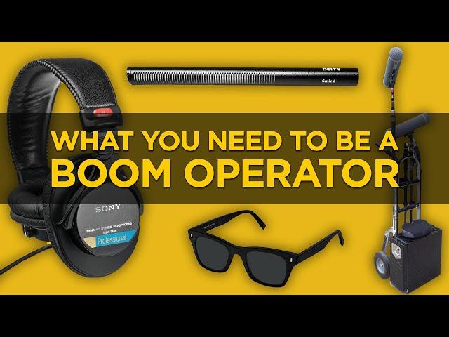 What You Need to Be a Boom Operator | A Day in the Life of a Pro