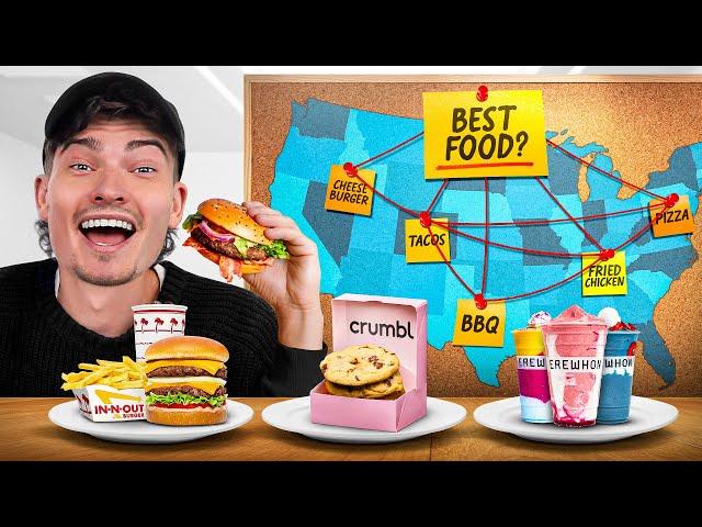 I Tried Food From Every State!