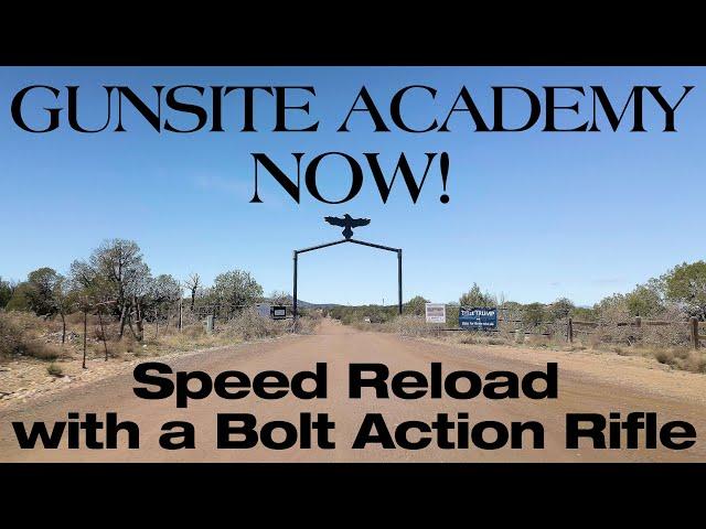 Speed Reload with a Bolt Action Rifle