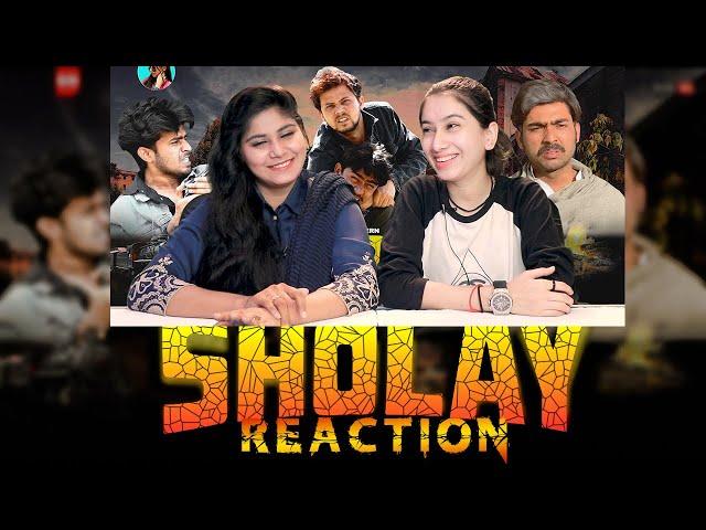 SHOLAY REACTION | Round2hell REACTION | R2h | ACHA SORRY REACTION