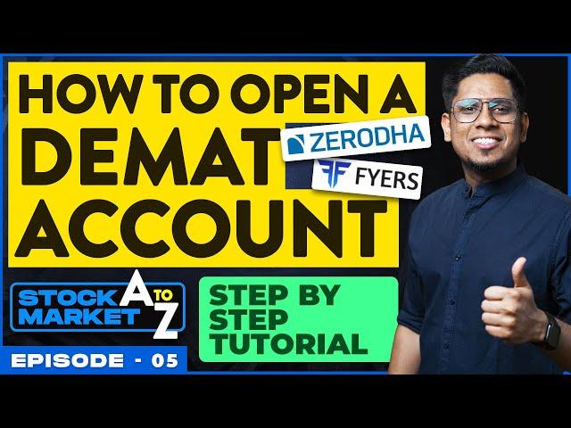 How to Open Demat & Trading Account? Step by Step Tutorial | Fyers | Learn Stock Market E5