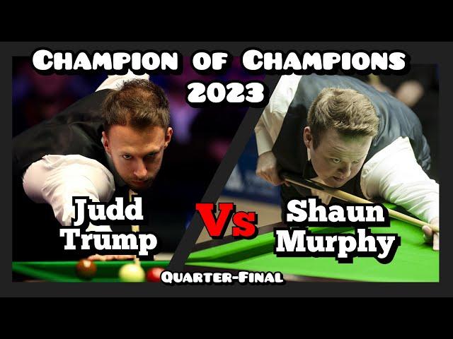 Judd Trump vs Shaun Murphy - Champion of Champions Snooker 2023 - Quarter-Final