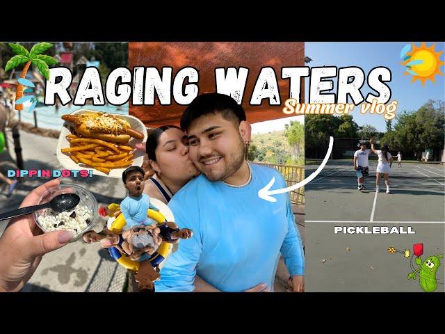 First Summer Adventure of 2024 going to a WATERPARK & Playing pickle ball | Bucket List Summer