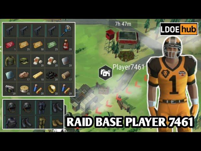 Raid Base Player 7461 || Last Day on Earth Survival (LDOE)
