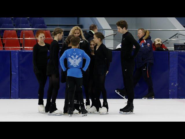 Предсезонный сбор Team Tutberidze: видео из Новогорска