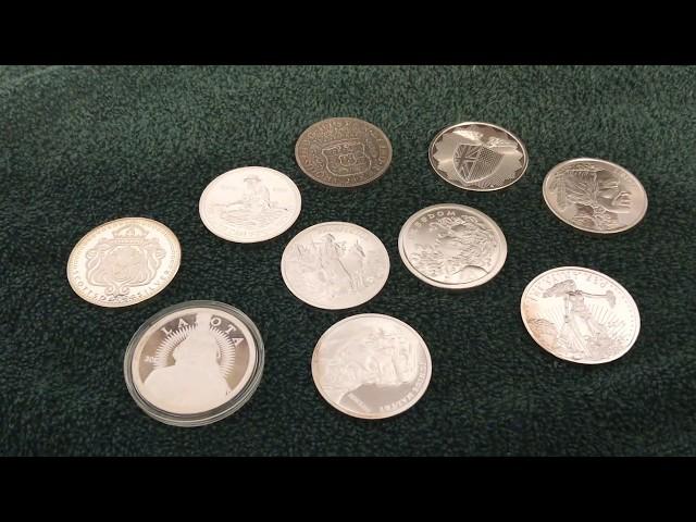 Top 10 Silver 1 Ounce  Rounds Of All Time!