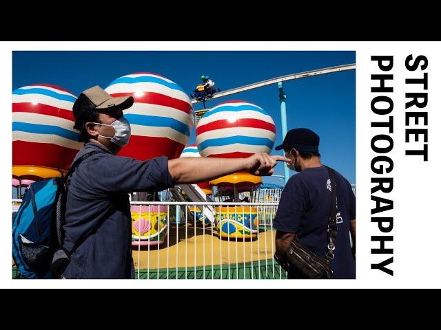 【Street Photography POV】FUJIFILM X-T3 XF18-55mm f/2.8-4 遊園地で撮ってみた Amusement Park Photo Shooting