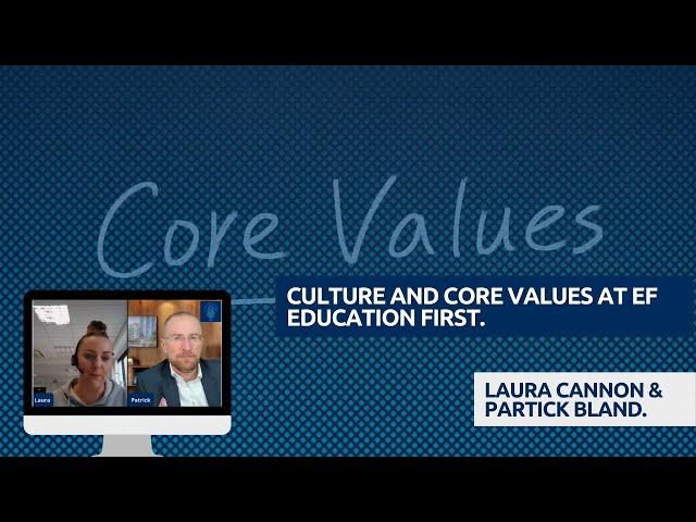 Culture and Core Values at EF Education First.