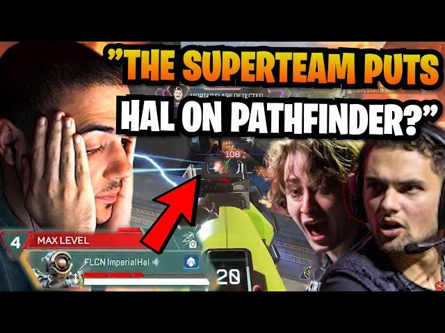 when ImperialHal & Zer0 tries out the *NEW* Pathfinder Meta for the FIRST time in EWC Scrims!