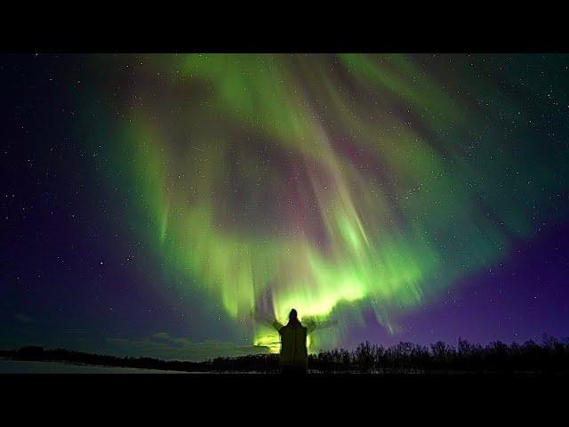 01 апреля 2024 г. день шуток, но ее Величество Аврора пришла и с 22:20  @Aurora.Village  #aurora