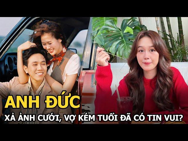 Anh Đức xả ảnh cưới, vợ kém tuổi đã có tin vui?