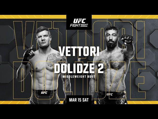 UFC Vegas 104 LIVE Bet Stream | Vettori vs Dolidze 2 Fight Companion (Watch Along Live Reactions)