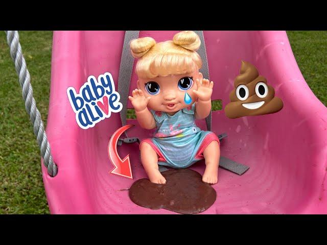 BABY ALIVE Doll has a BIG Accident Compilation videos 1 hour