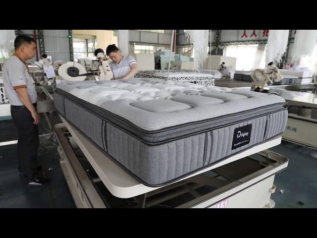 How mattresses are made.