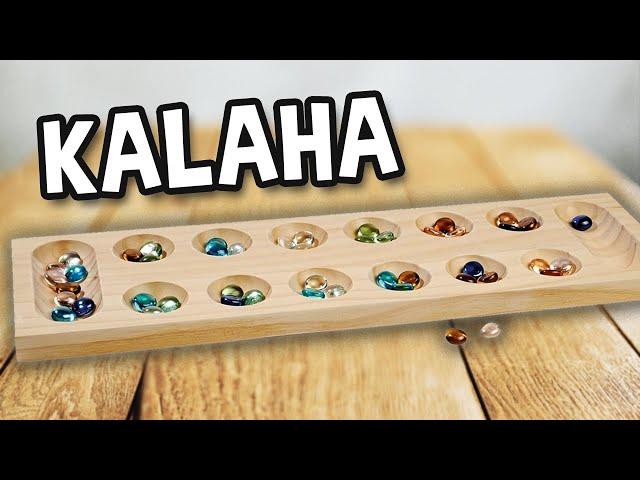 KALAHA - Spielregeln TV (Spielanleitung Deutsch) - MANCALA (Bohnenspiel Steinchenspiel)