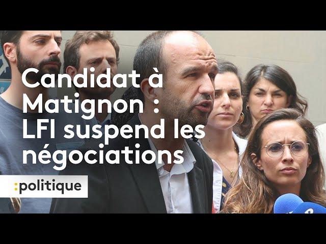 Candidat à Matignon : LFI suspend les négociations