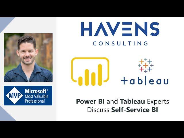 Power BI & Tableau Experts Discuss Self Service BI