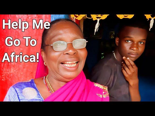 Help Me Go BACK to Africa! 70 Years Old Woman Bucket List (Siddi, African Indian)