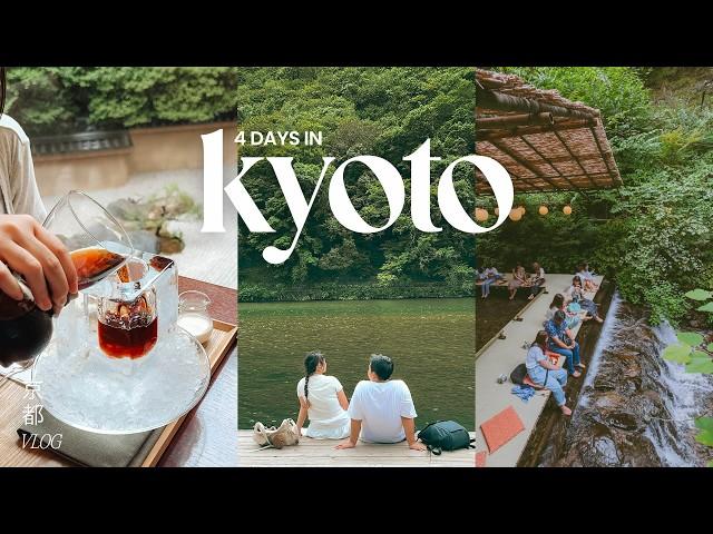 4-day summer trip in kyoto | train trip, summer escape to kibune, quiet part of kyoto, arashiyama