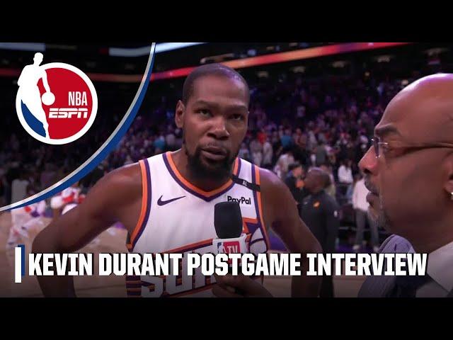 Kevin Durant credits Suns’ system after comeback win vs. 76ers | NBA on ESPN