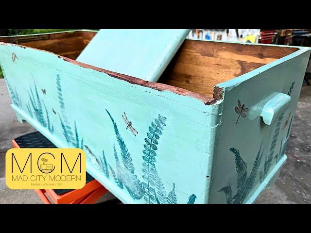 This BROKEN Chest Fixed a Broken Heart | Furniture Restoration