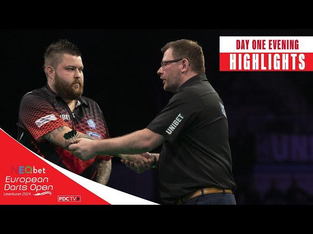 INSANE FINISHING! | Day One Evening Highlights | 2024 European Darts Open