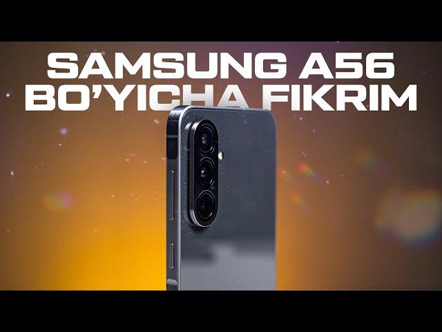 Samsung Galaxy A56 obzor - Temur Khatamov