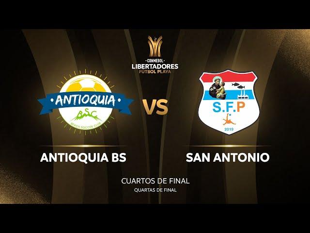 EN VIVO | ANTIOQUIA (COL) VS. SAN ANTONIO (PAR) | CONMEBOL LIBERTADORES FÚTBOL PLAYA 2023