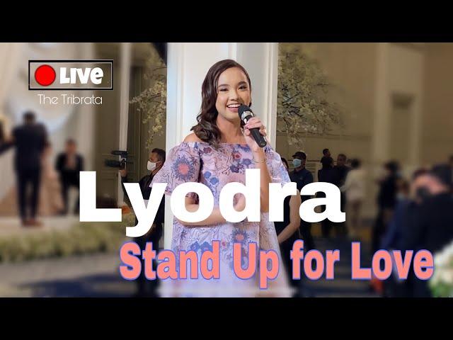 Lyodra - Stand Up for Love ( performance at The Tribrata ) #felitogether