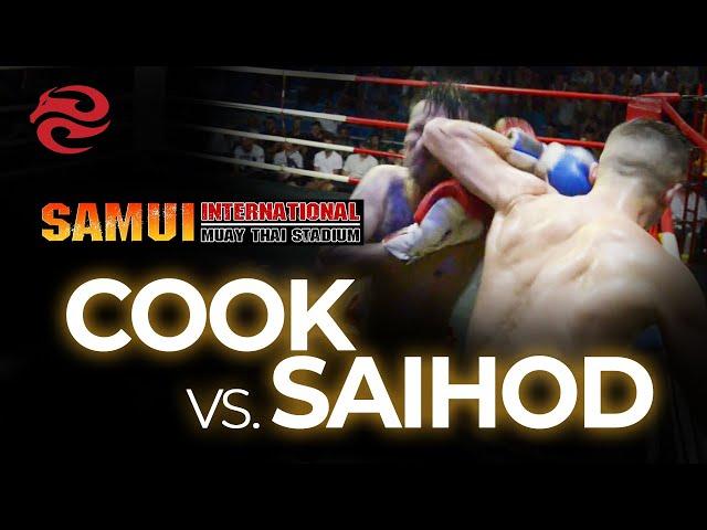 Cal Cook vs Siahod | Samui International Muay Thai Stadium