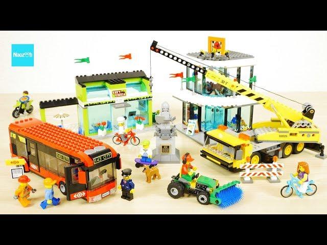 レゴ シティ ショッピングスクエア 60026 セット説明 8:58～ ／ LEGO City Shopping Square