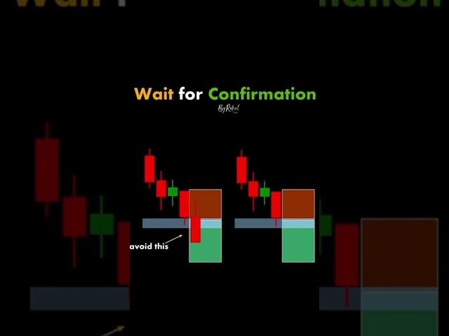 wait @#candle avoid this fake breakout & short