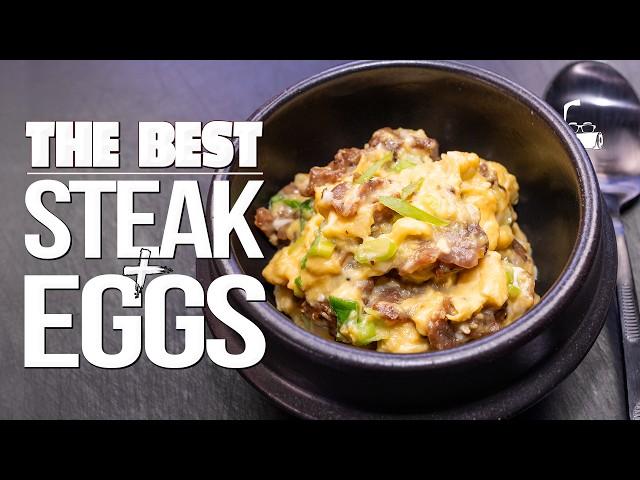 THE INSANELY DELICIOUS STEAK & EGGS I MADE FOR A FANCY DINNER PARTY... | SAM THE COOKING GUY