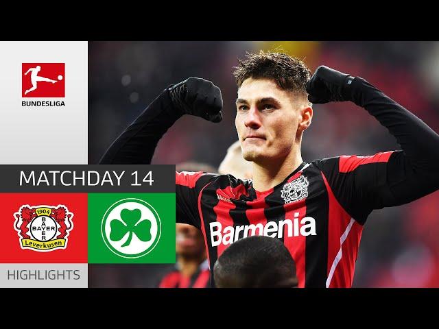 Bayer 04 Leverkusen - Greuther Fürth 7-1 | Highlights | Matchday 14 – Bundesliga 2021/22