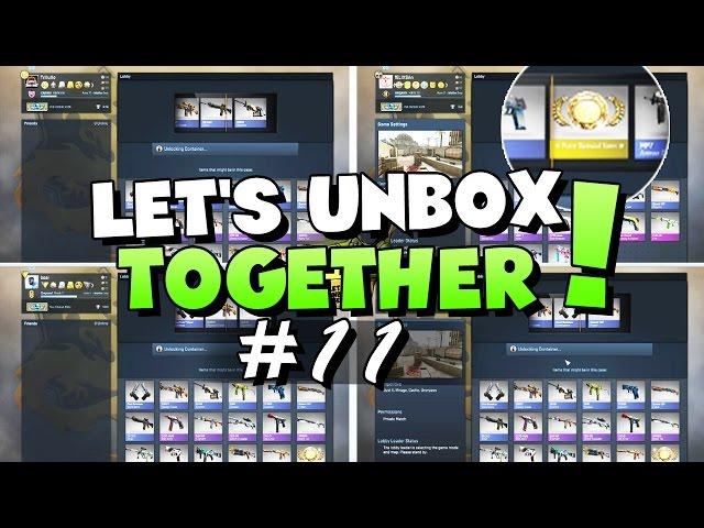 CS:GO - Let's Unbox Together #11 - DAS DARF NICHT WAHR SEIN?!