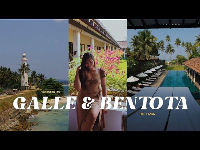 What we did in GALLE & BENTOTA Sri Lanka for 5 days! Road trip, where we stay and train ride 